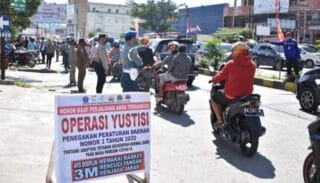 Operasi Yustisi Abepura: 81 Orang Sanksi Denda, 8 Orang Kena Sanksi Kurungan
