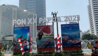 Suasana Kemeriahan PON Papua Sangat Terasa di Ibu Kota Jakarta