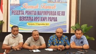 KNPI Papua Siap Kawal PON XX Hingga Tuntas