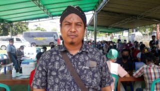 Target 500 Orang Tervaksin, HKJM Jayapura Gelar Kuda Lumping Hingga Malam Hari