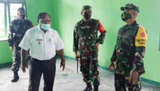 Wabup Frans Sanady Apresiasi Pembangunan 8 Rumah Warga TMMD  Rampung Sebelum Jadwal