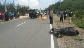 Kecelakaan Mobil Tangki di Jalan Holtekamp, Pengendara Motor Meninggal Ditempat