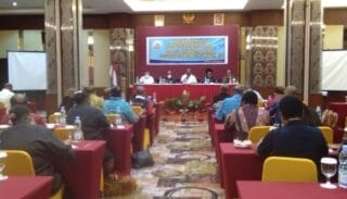 Rapat Bersama Badan Keuangan Provinsi Papua, Ketua MRP Tegaskan Anggaran Harus Bermanfaat Untuk Masyarakat