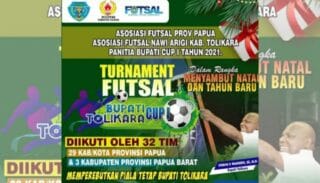 Pengcab Futsal Tolikara Gelar Bupati Cup Tolikara 1, Ini Hadiah Tiap Juara