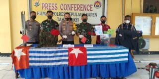TNI-POLRI Kontak Tembak Dengan KKB Saat Sergap Lokasi Latihan di Kosiwo