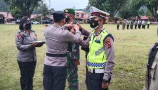 Polres Yapen  Gelar Pasukan Operasi Lilin Cartenz 2021, Sebanyak 180 Personil Dilibatkan