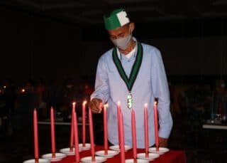 KNPI Gelar Ibadah Natal Bersama Pimpinan OKP Se-Papua Berlangsung Hikmat