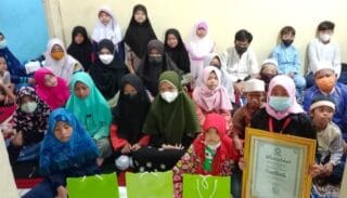 Terverifikasi Dewan Pers, Media Sudut Pandang Gelar Syukuran Bersama Anak Yatim