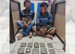 Rencana Transaksi 10 Paket Narkoba, 2 Pengedar Ganja Ditangkap