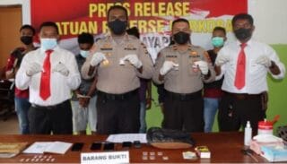 Polres Jayapura Ungkap Peredaran Sabu – Sabu Yang Dikendalikan Dari Dalam Lapas