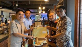 Silaturahim dengan Ketum HIPMI, Sekjend JMSI Berbincang Soal HUT Ke-2 Februari Mendatang