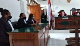 Eksepsi Terdakwa DGB SMPN Kasuari Masram Supiori Tahun 2016 Ditolak Pengadilan