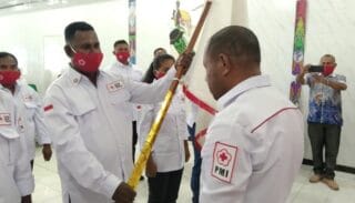 Pengurus PMI Kabupaten Waropen Periode 2022-2027 Resmi Dilantik