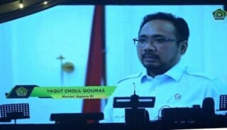 Menteri Agama Beri Sambutan di Hari Pekabaran Injil Disambut Antusias Warga Papua