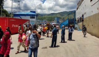 48 Penumpang KM Sinabung Terkonfirmasi Reaktif Usai Dilakukan Rapid Antigen