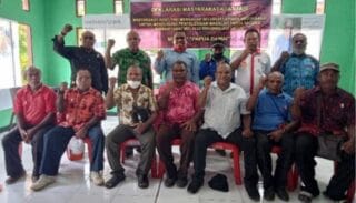 Masyarakat Adat Tabi Deklarasi Dukung Negara Selesaikan Masalah Papua