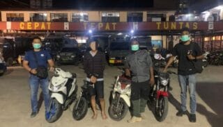 Spesialis Curanmor dan Penadah di Kota Jayapura Dibekuk Polisi