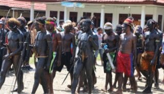 SMA Tolikara Gelar Festival Tampilkan Tarian Berbagai Daerah di Nusantara