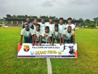 Cigombong Putra Rebut Piala Bergengsi Super SAF’COM IX di Papua Barat