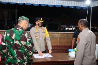 TNI-Polri di Yapen Solid Amankan Perayaan Idul Fitri 1443 H