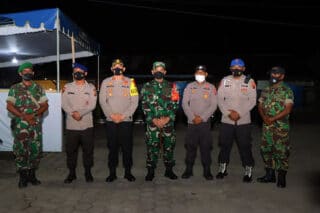 Polres Yapen Dibackup Kodim 1709 Yawa Lakukan Pengamanan Sholat Ied