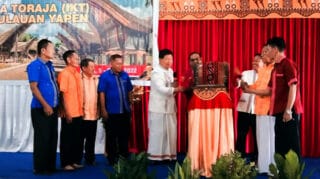 Bupati Tonny Tesar Tabuh Gendang Tanda Pembukaan Musda III IKT Yapen