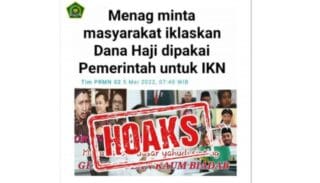 Hoax Menag Minta Dana Haji Bangun IKN, Kakanwil Papua Minta Masyarakat Bijak Menanggapi