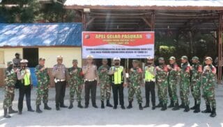 Polres Lanny Jaya Lakukan Apel Gelar Pasukan Operasi Patuh Cartenz 2022