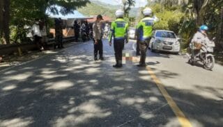 Kecelakaan Maut di Skyline Jayapura, Pengendara  Motor Tewas Ditempat