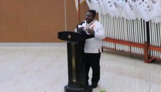 Terpilih Sebagai Ketua KONI, Kenius Kogoya Siap Melanjutkan Ide Brilian Gubernur Papua
