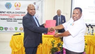 Rakerda KONI Kabupaten Tolikara Tahun 2022 Sukses Digelar