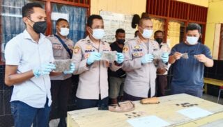 Polisi Bekuk 2 Pengedar Ganja di Mamberamo Raya