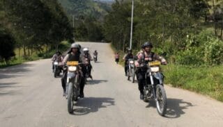 Ciptakan Keamanan, Polisi di Lanny Jaya Lakukan Patroli Rutin