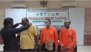Delegasi Pra Penas KTNA Kabupaten Jayapura Dilepas