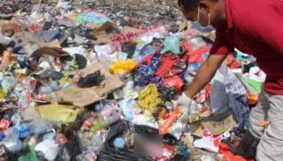 Warga Sentani Dihebohkan Penemuan Jasad Bayi Ditempat Pembuangan Sampah