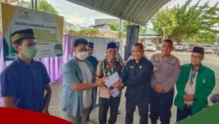 110 Mustahiq Terima Bantuan Zakat dari BAZNAS Kabupaten Jayapura