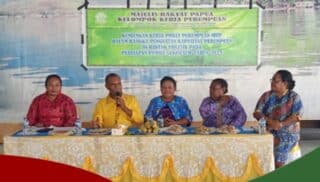 Dorong Perempuan Tabi Maju Caleg, Partai Golkar Kabupaten Jayapura  Kontrak Politik