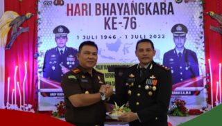 Puncak HUT Bhayangkara ke 76, Polres Yapen Gelar Syukuran