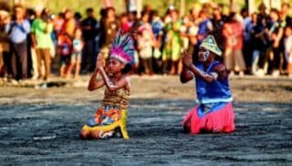 Penampilan Anak-Anak Negeri Bakau, Meriahkan Pembukaan SS Ke-18