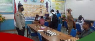 350 Personil Polres Jayapura Amankan Jalannya Pertandingan Porkab II
