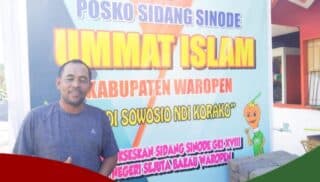 Umat Muslim di Waropen Ikut Sukseskan Sidang Sinode Ke-18