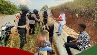 Ditangkap, 4 Mahasiswa Kedapatan Bawa Ganja di Jalan Alternatif Waena – Sentani