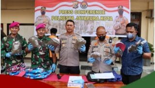 Polresta Jayapura Ungkap 51 Kasus Narkoba Dengan 63 Tersangka, Januari – Agustus