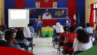 KP2KP Serui Beri Pemahaman Pentingnya Pajak kepada Pelajar