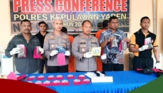 Gagalkan dan Tangkap Pengedar Ganja, Ini Imbaun Kapolres Yapen