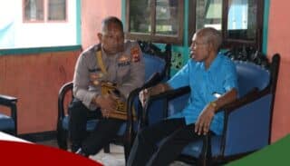 Kapolres Yapen Silaturahmi Ke DA Tingkatkan Sinergitas Jaga Kamtibmas