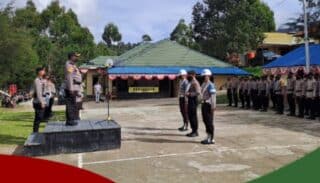 Polres Lanny Jaya Berhentikan 1 Personilnya Dengan Tidak Hormat