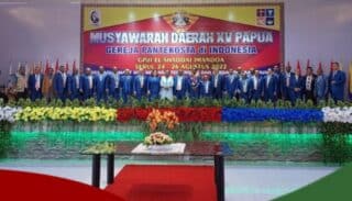 Musda XV GPdI Papua Resmi Dibuka oleh Bupati Tonny Tesar