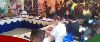 Dukung KAMAN VI, Panitia Lokal Gelar Rakor dengan Pimpinan Media