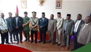 Tingkatkan Mutu ASN, Bupati Tolikara Lantik  Sekda dan Pejabat Eselon II